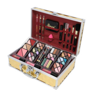 Luxe Gold Vanity Case - Open 2