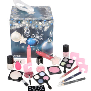 Makeup Vegan Advent Calendar Beauty ZMILE Cosmetics Christmas Cube Blue Magic